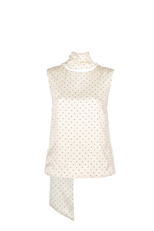 Victoria Polka Dot Scarf Blusa (Solo Blusa) 850162 IVO - Reina Diaz