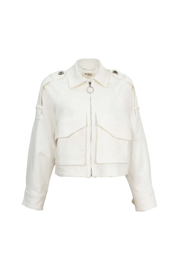 Victoria Utility Cropped Chamarra 700488 HUE - Reina Diaz