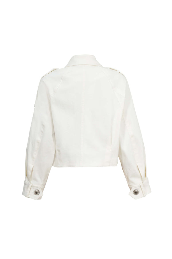 Victoria Utility Cropped Chamarra 700488 HUE - Reina Diaz
