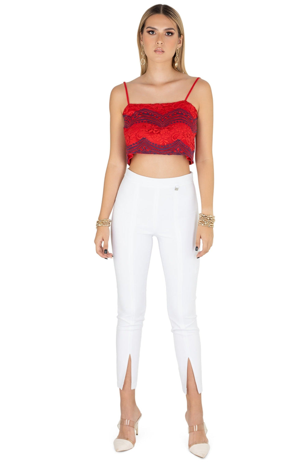 Crop Top - 751886 - ROJ - Reina Diaz