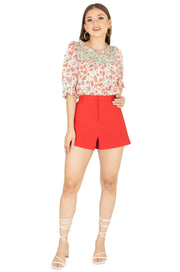 Short - 730873 - ROJ - Reina Diaz
