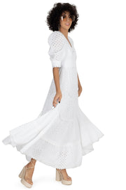 Vestido - 525510 - BCO - Reina Diaz
