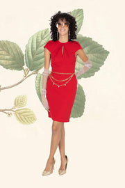 Vestido - 525551 - ROJ - Reina Diaz