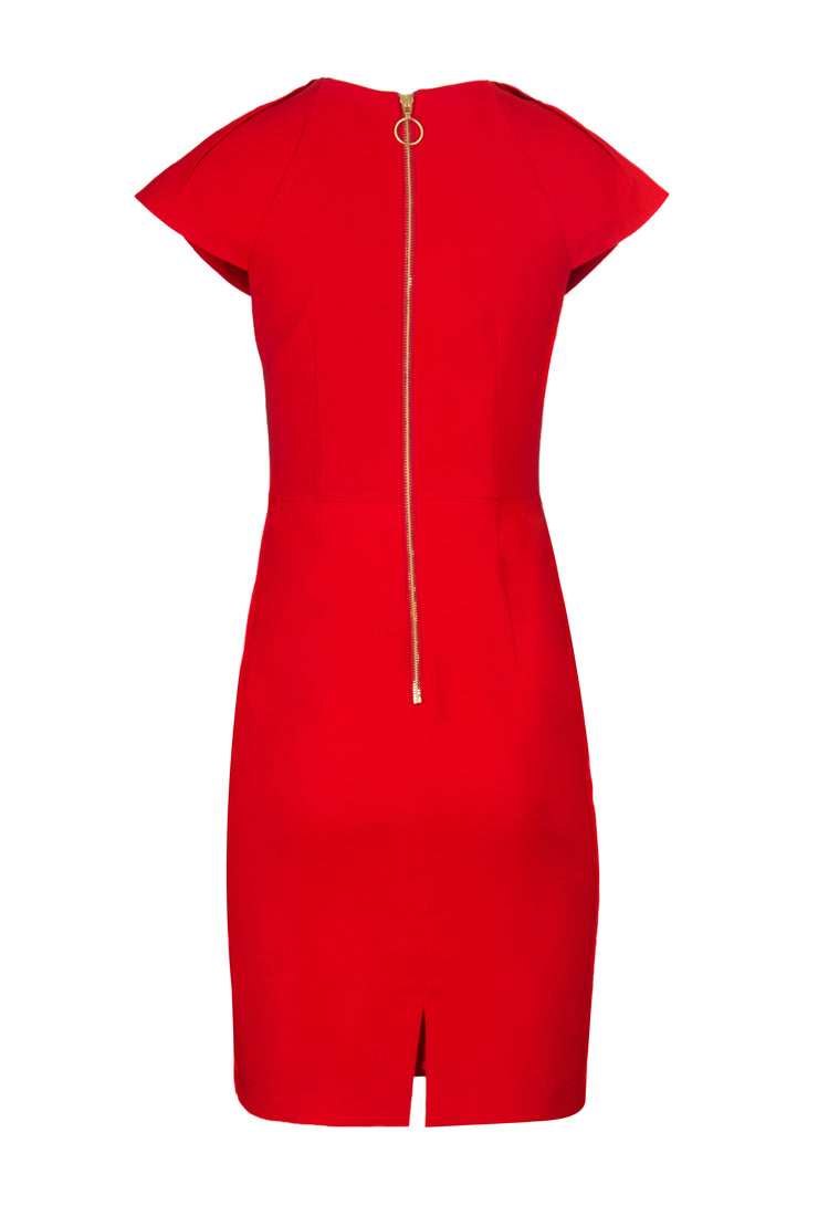 Vestido - 525551 - ROJ - Reina Diaz