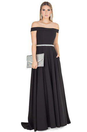 Vestido - F421068 - NEG - Reina Diaz