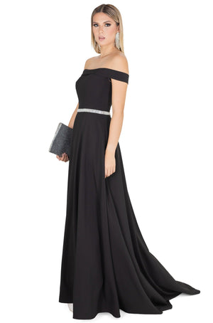 Vestido - F421068 - NEG - Reina Diaz