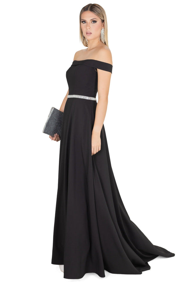 Vestido - F421068 - NEG - Reina Diaz